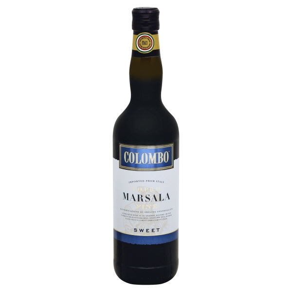Colombo Sweet Marsala - Dessert Fortified Wine from Italy - 750ml Bottle