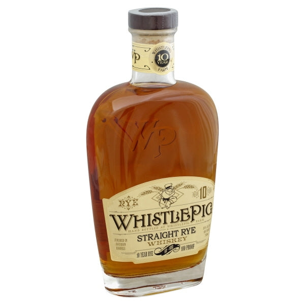 WhistlePig Straight Rye Whiskey 10 Years 750ml