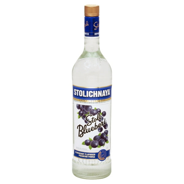Stoli Blueberi 75 Proof 1L