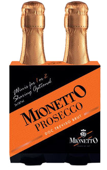 Mionetto Prosecco Brut (187Ml Split) Champagne - Italy