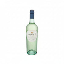 Front view of the Bogle Sauvignon Blanc 750ml bottle with a blue cap and label design on a white background