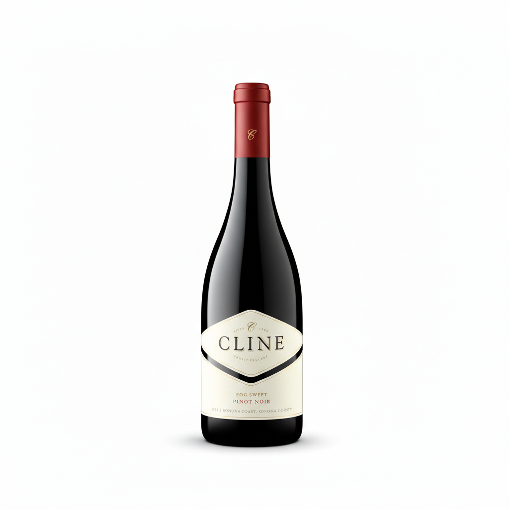 Cline Cellars Fog Swept Pinot Noir Sonoma Coast 2021 750ml