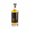 Front view of De Nada Reposado Tequila bottle with a clear glass and metallic cap