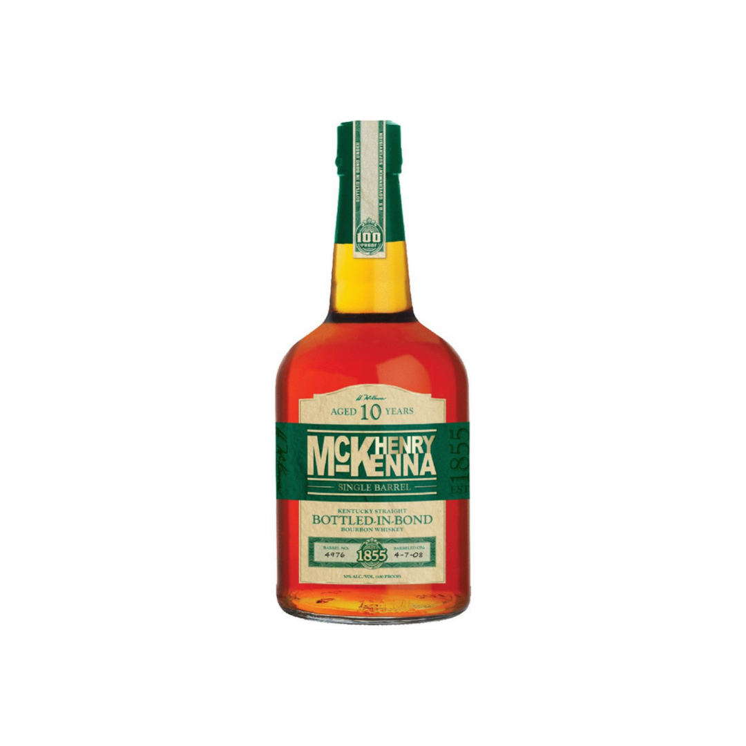 Henry Mckenna 10 Year Single Barrel Bourbon Whiskey - 750ml