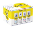 304 Liquor Lucky One hard vodka lemonade variety 12 pack featuring original, peach, raspberry, and blueberry cans