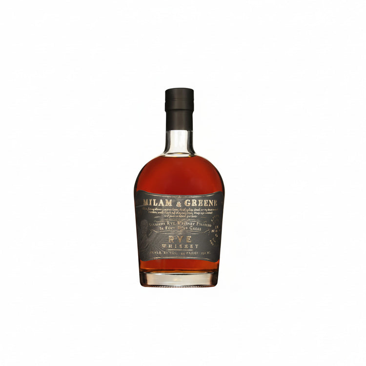 Milam and Greene Straight Rye Whiskey Finished in Port Wine Cask