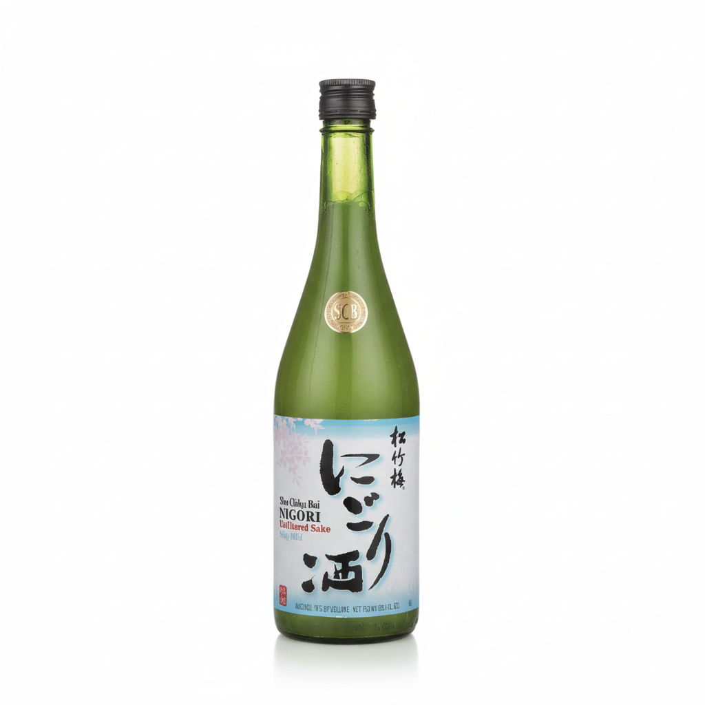 Sho Chiku Bai Silky Mild Nigori Sake 750ml