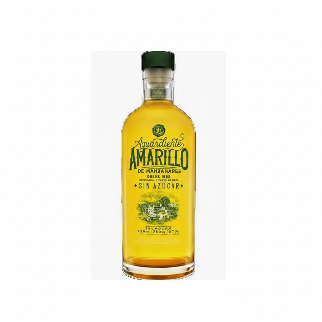 Sin Azucar Aguardiente Amarillo 750ml