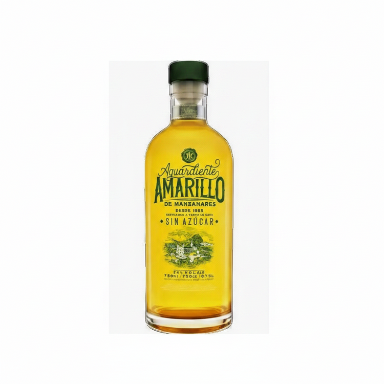 Sin Azucar Aguardiente Amarillo 750ml