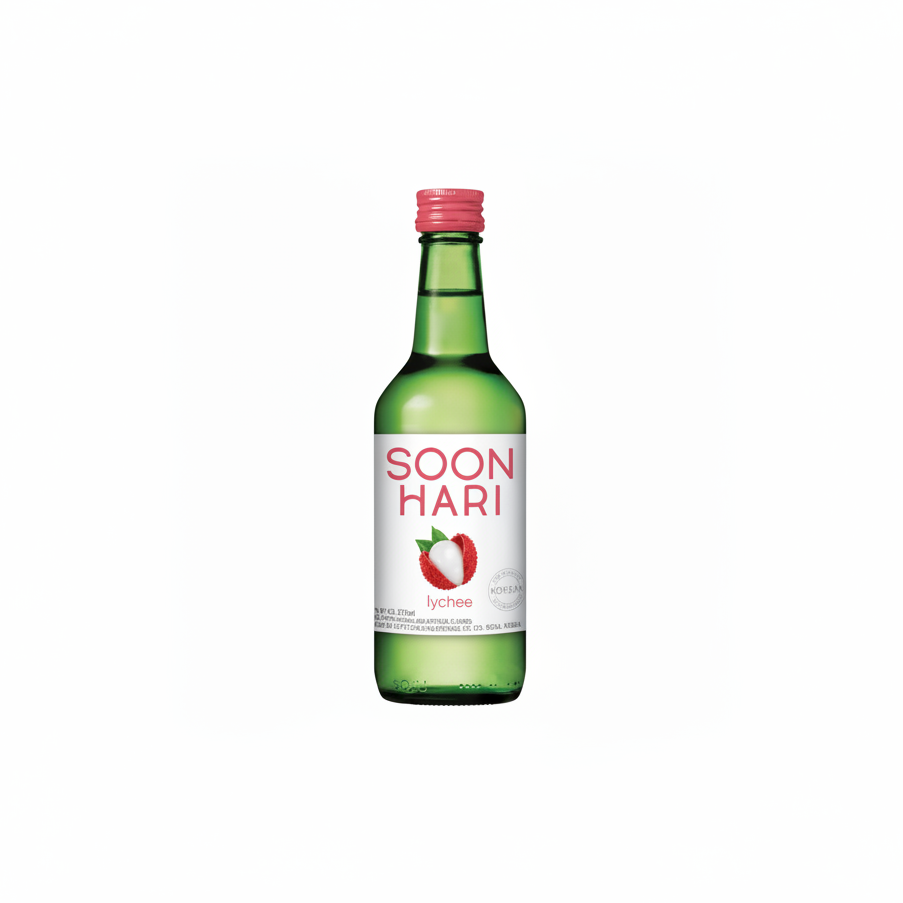 Soon Hari Lychee Soju 375ml