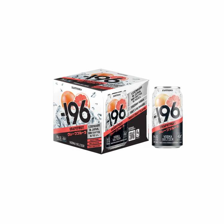 Suntory 196 Grapefruit Vodka Seltzer
