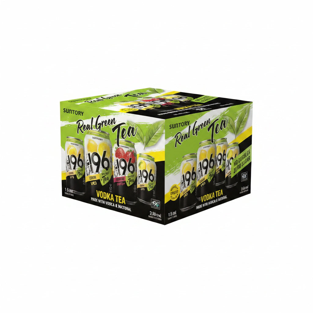 Suntory Minus -196 Hard Vodka Iced Green Tea 355ml 8 Pack