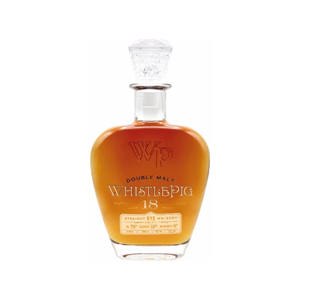 Whistle Pig 18Yr Double Double Straight Rye Whiskey 750ml